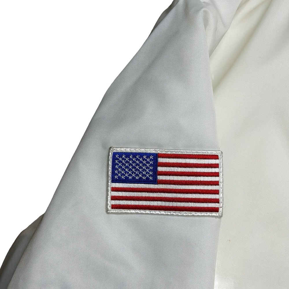 Vintage Ford Cobra USA flag white jacket - Picture 5 of 8
